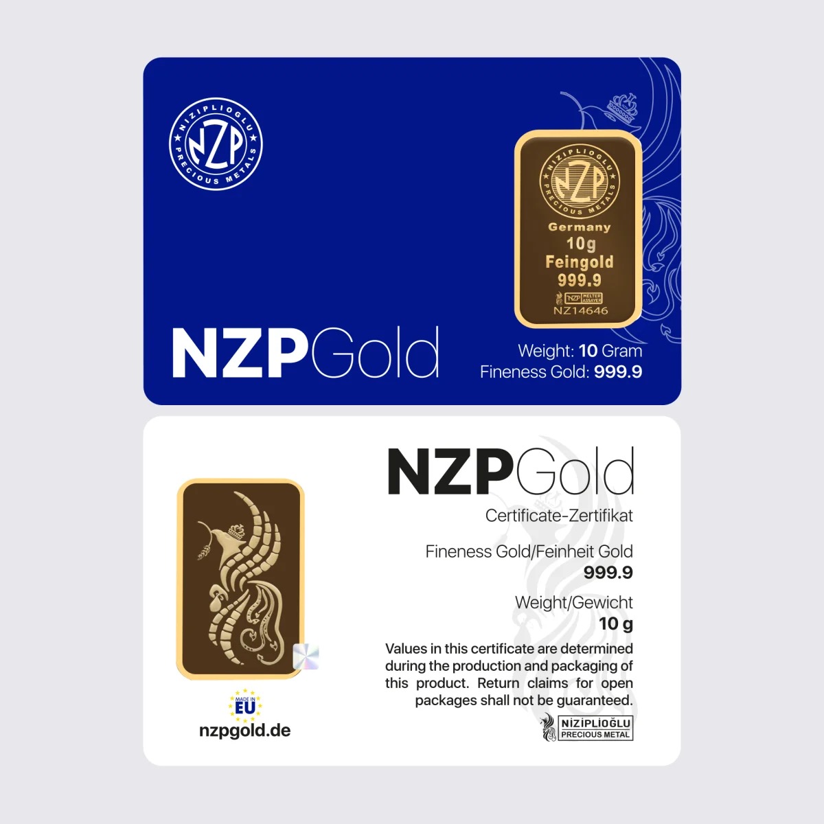 10g Goldbarren NZPGOLD