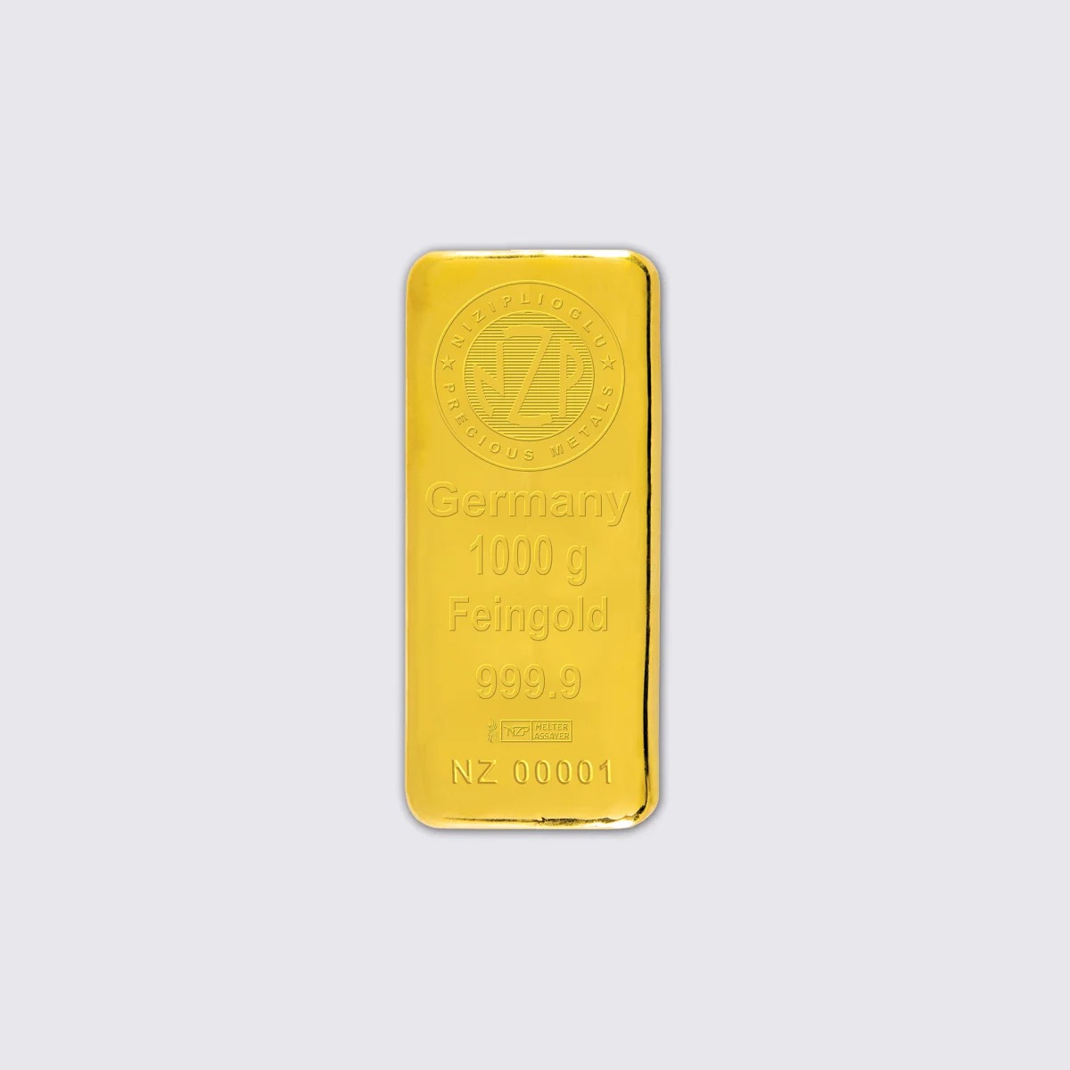 1000 g Goldbarren NZPGOLD